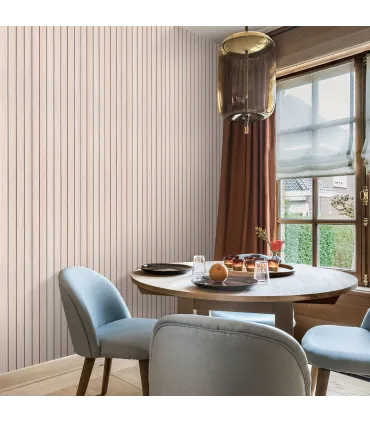 Samolepiaca dlaždica PSDR-0013 Lamela 3D 280x60cm imitácia dreva