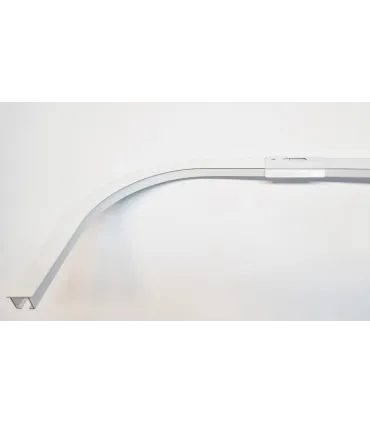 Oblúk pre hliníkovú stropnú koľajničku