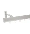 Garniža Classic jednoduchá satin nickel