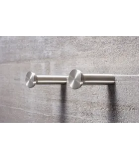 Jednoduchý nerezový vešiak N023  1ks