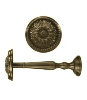 Rozeta (knob) kovova antik