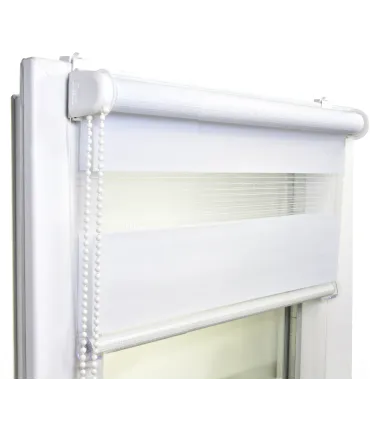 Roleta Deň/Noc biela DN11