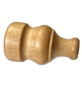 Koniec 28mm drevenej záclonovej tyče