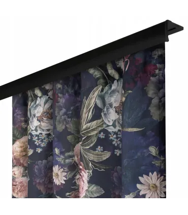 Záves na riasiacej páske farba Flores 02
