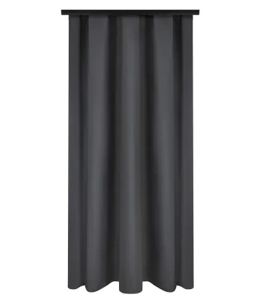 Záves na riasiacej páske 140cmx250 cm farba olivovo sivá