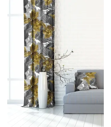 Záves na riasiacej páske 140cmx250 cm farba Dorado 02