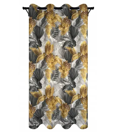 Záves s krúžkami 140cmx250 cm farba Dorado 02