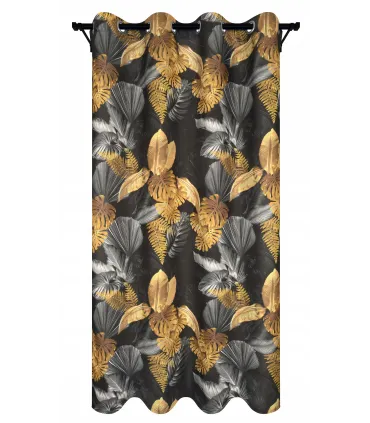 Záves s krúžkami 140cmx250 cm farba Dorado 01