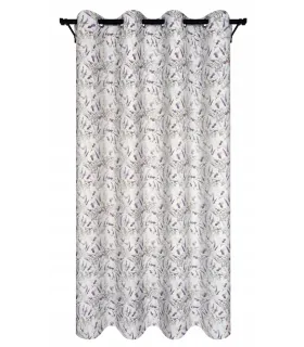 Záves s krúžkami farba Levandula