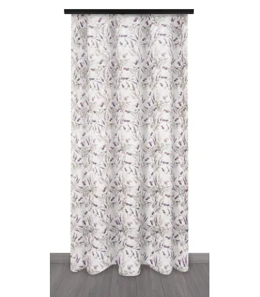 Záves s krúžkami farba Levandula