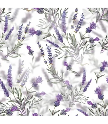 Záves s krúžkami farba Levandula