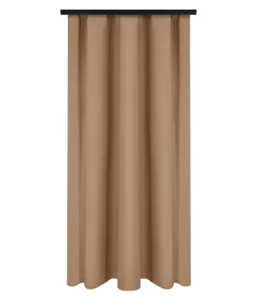 Záves na riasiacej páske  farba Sladký karamel
