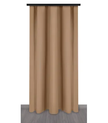 Záves na riasiacej páske  farba Sladký karamel