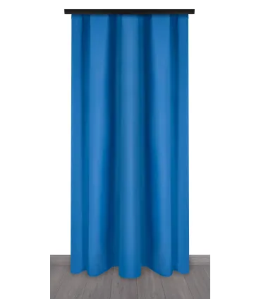 Záves na riasiacej páske  farba Kráľovská modrá