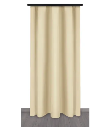 Záves na riasiacej páske  farba Jemný ecru