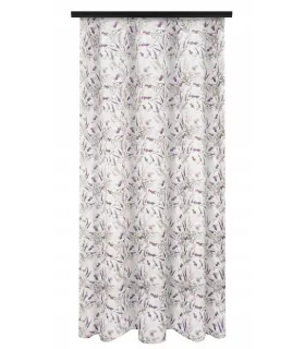 Záves na riasiacej páske farba farba Levandula