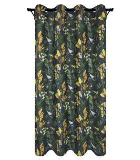 Záves s krúžkami farba Ficusia 02