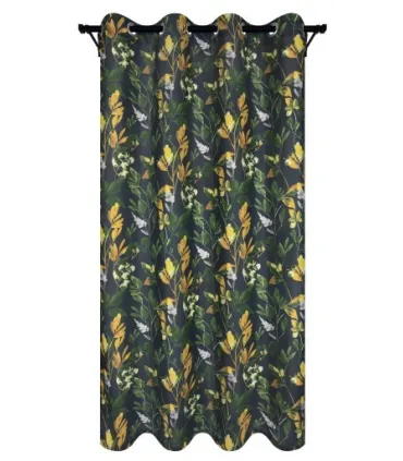 Záves s krúžkami farba Ficusia 02