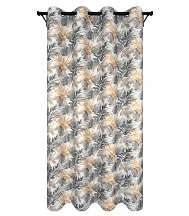 Záves s krúžkami farba Calma