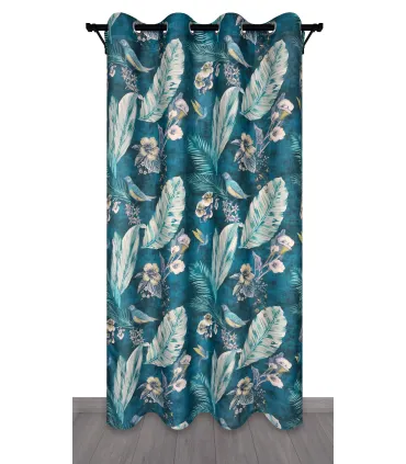 Záves s krúžkami farba Pajaro