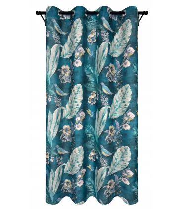 Záves s krúžkami farba Pajaro