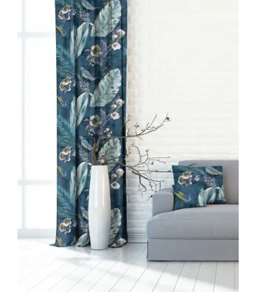 Záves s krúžkami farba Pajaro