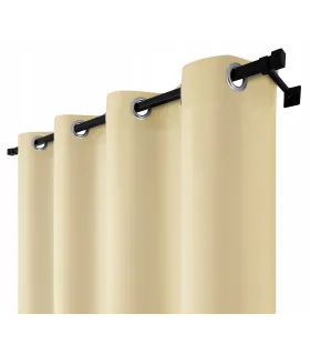 Záves s krúžkami farba Jemný ecru