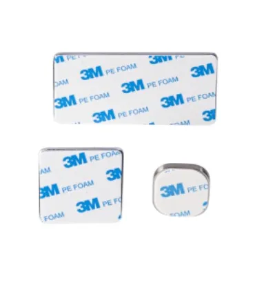 Trojitý samolepiaci vešiak, leštená nehrdzavejúca oceľ