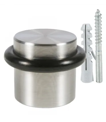 Zarážka dverí 27/46 mm z brúsenéj nehrdzavejúcej ocele