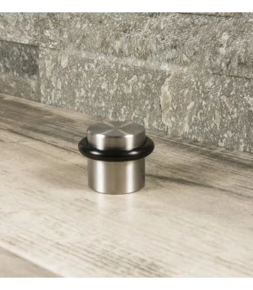 Zarážka dverí 27/46 mm z brúsenéj nehrdzavejúcej ocele