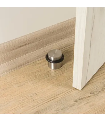 Zarážka dverí 27/46 mm z brúsenéj nehrdzavejúcej ocele