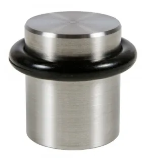 Zarážka dverí 30/30 mm z brúsenéj nehrdzavejúcej ocele