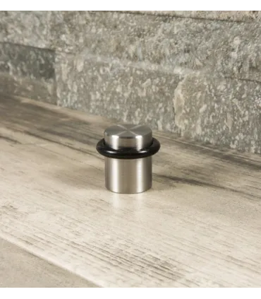 Zarážka dverí 30/30 mm z brúsenéj nehrdzavejúcej ocele