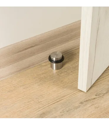 Zarážka dverí 30/30 mm z brúsenéj nehrdzavejúcej ocele