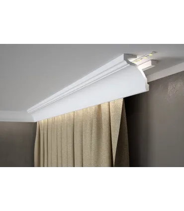 Garnižová stropná lišta MARDOM MD161 - vhodná pre LED podsvietenie