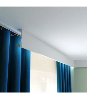 Garnižová stropná lišta Prestige 2 - vhodná pre LED podsvietenie 200x12cm