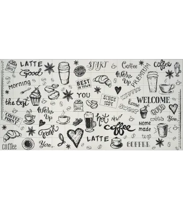 Pvc obkladový umývateľný panel 3d P0014 48.5 x 96 cm