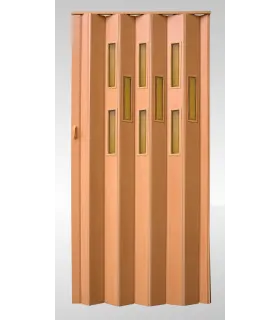 Zhrňovacie dvere presklené Vivaldi Buk