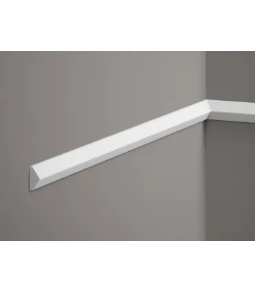 Dekoratívna lišta na stenu QL022 200 x 2 x 1 cm Mardom