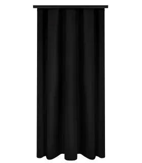 Záves na riasiacej páske  farba Čierna