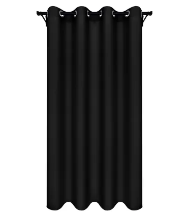 Záves s krúžkami farba Černa