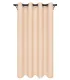 Záves s krúžkami farba Pieskovo béžová