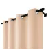 Záves s krúžkami farba Pieskovo béžová