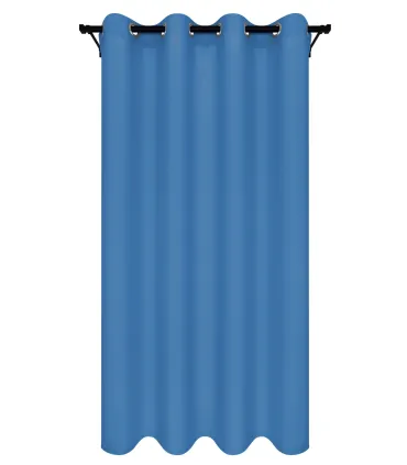 Záves s krúžkami farba Kráľovská modrá