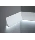 Dekoratívna lišta na stenu QL006 200 x 7 x 4.2 cm Mardom - vhodná pre LED podsvietenie