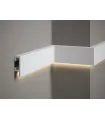 Dekoratívna lišta na stenu QL019 200 x 8 x 2.5 cm Mardom - vhodná pre LED podsvietenie