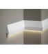 Dekoratívna lišta na stenu MD016 200 x 10 x 2.3 cm Mardom - vhodná pre LED podsvietenie