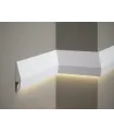 Dekoratívna lišta na stenu MD016 200 x 10 x 2.3 cm Mardom - vhodná pre LED podsvietenie