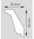 Dekoratívna lišta na strop G10 200 x 5 x 3.5 cm DSM