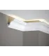 Dekoratívna lišta na strop MD213 200 x 8.1 x 8.1 cm Mardom - vhodná pre LED podsvietenie